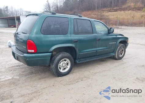 2000 Dodge Durango из США, поврежденный, VIN 1B4HS28NXYF263627